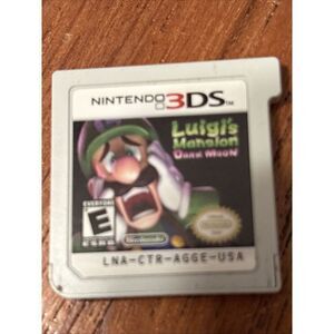 Luigi's Mansion Dark Moon Nintendo 3DS, Game cartridge Tested working No case
